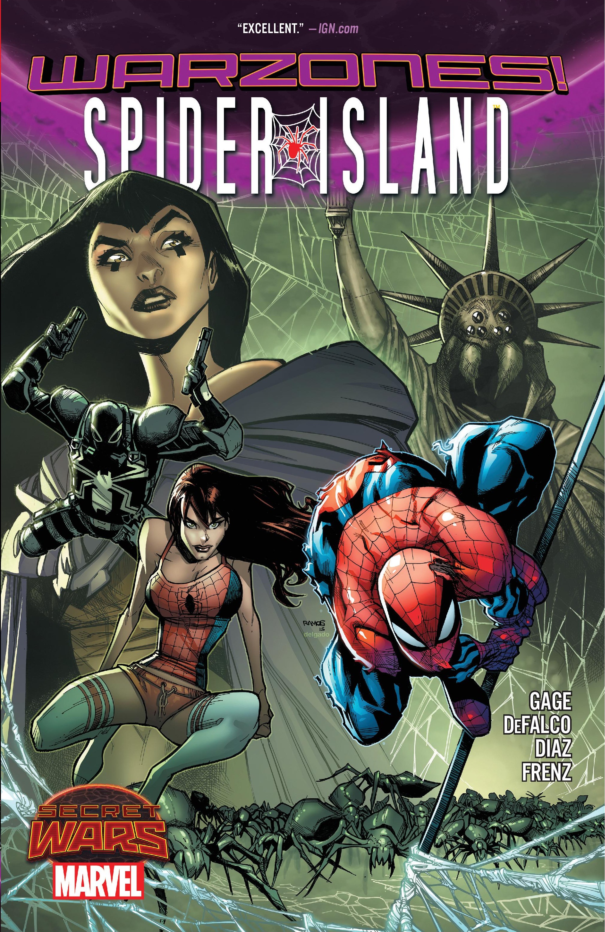 Spider-Island: Warzones! (Trade Paperback)
