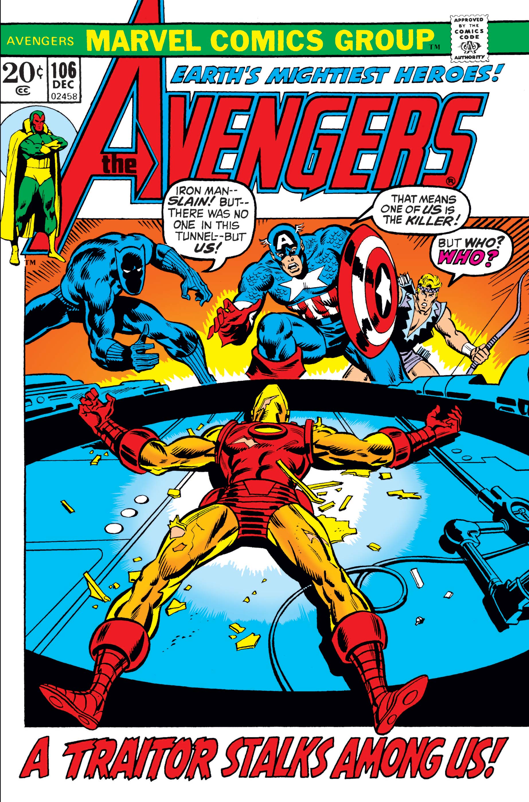 Avengers (1963) #106 | Comic Issues | Marvel