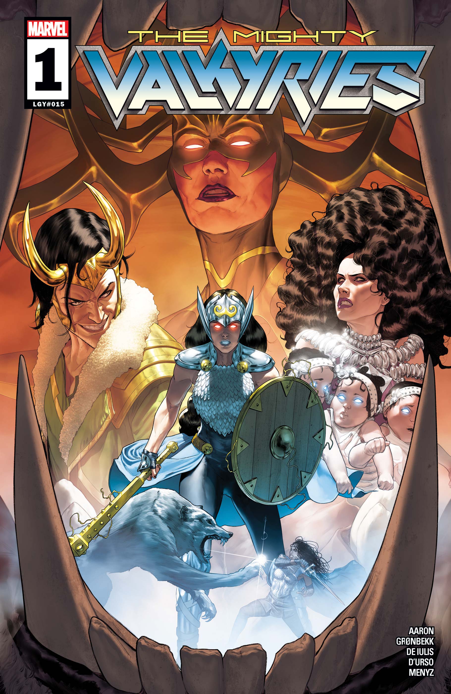 KIB Return Of Valkyries # 1 of 4 Design 1:10 Variant Cover NM Marvel