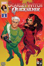 Scarlet Witch & Quicksilver (2024) #1 cover