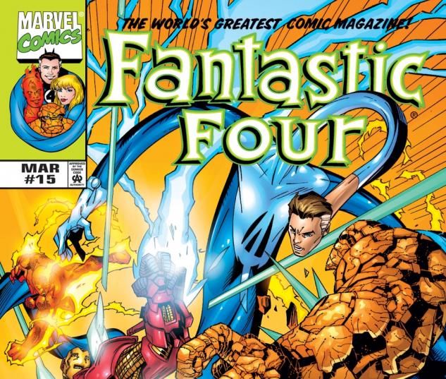 Fantastic Four (1997) #15 Cover