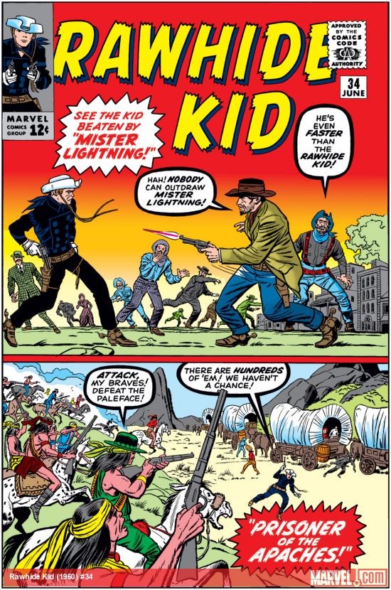 Rawhide Kid (1955) 34 Comic Issues Marvel