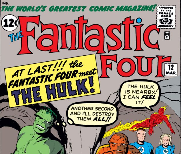 Fantastic Four (1961) #12 Cover