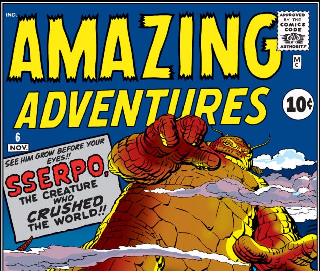 Amazing Adventures (1961) #6 Cover