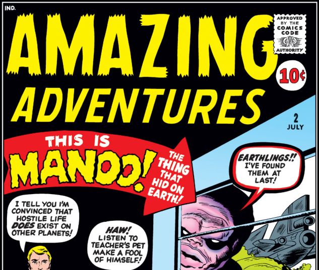 Amazing Adventures (1961) #2 Cover