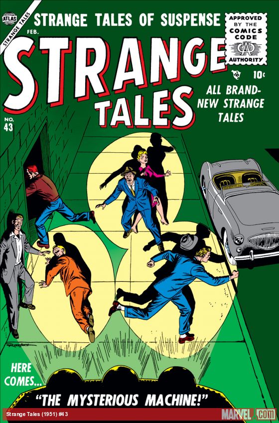 Strange Tales (1951) #43 comic book cover