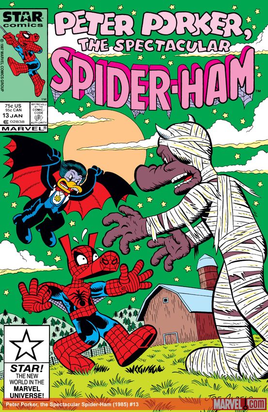 Cover of comic titled Peter Porker, the Spectacular Spider-Ham (1985) #13