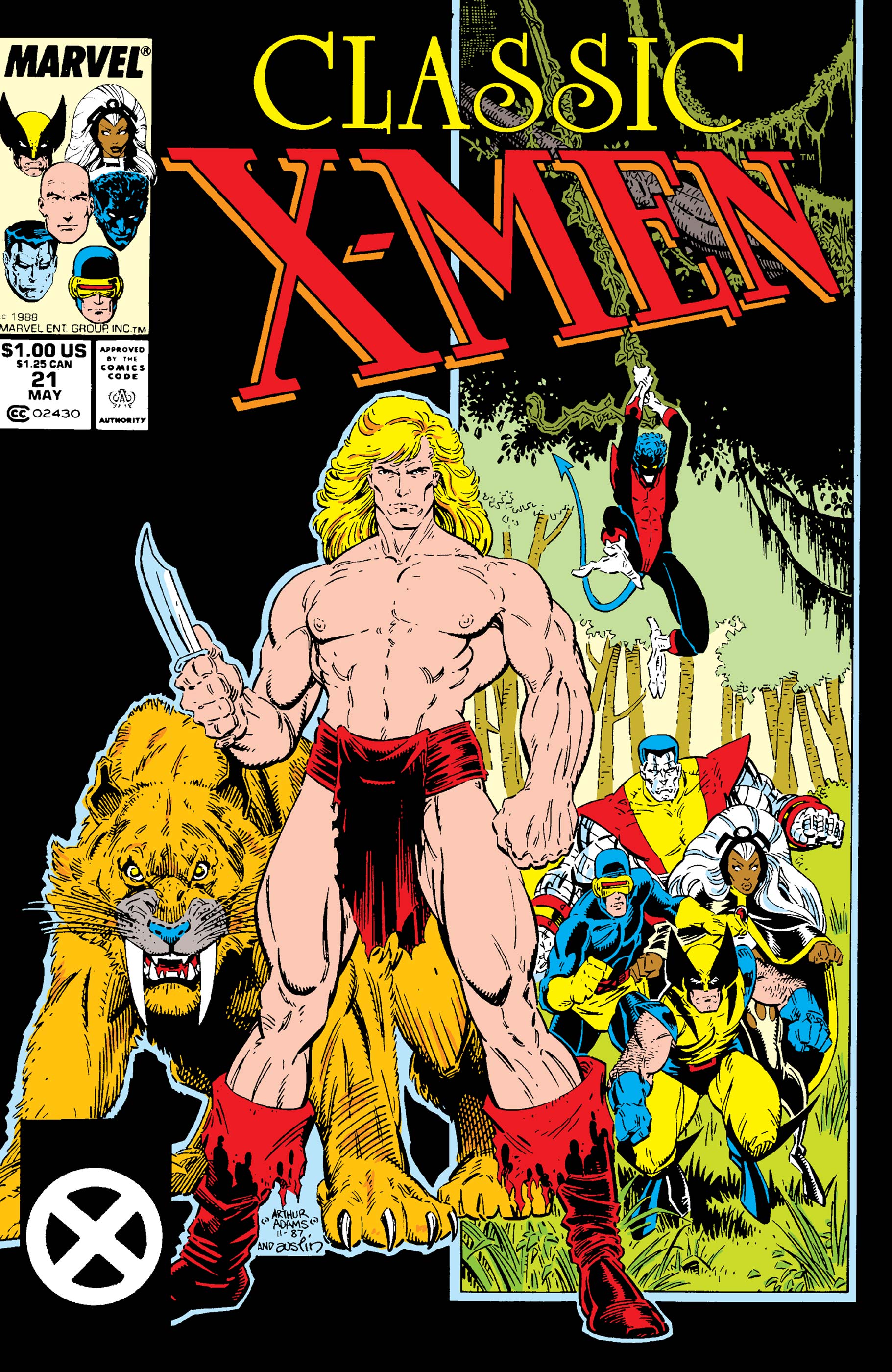 Classic X-Men (1986) #21