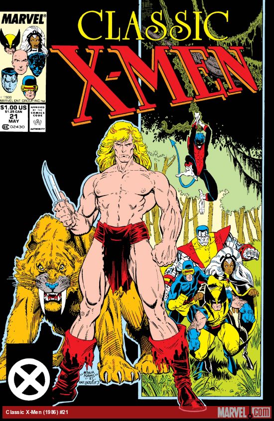Cover of Classic X-Men #21