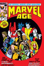 Marvel Age (1983) #7 cover