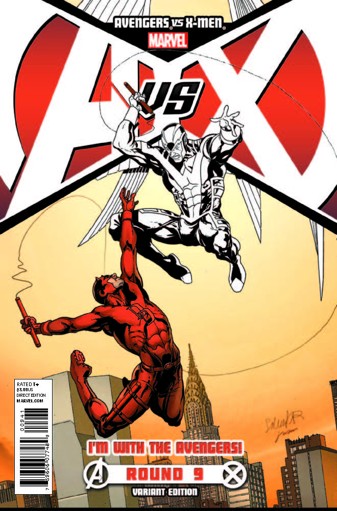Avengers Vs. X-Men (2012) #9 (Avengers Team Variant)