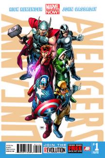 AVENGERS 2012 #6 2ND PRINTING VARIANT COVER NM MARVEL NOW! 
