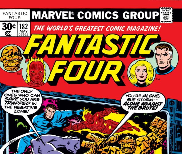 Fantastic Four (1961) #182 Cover
