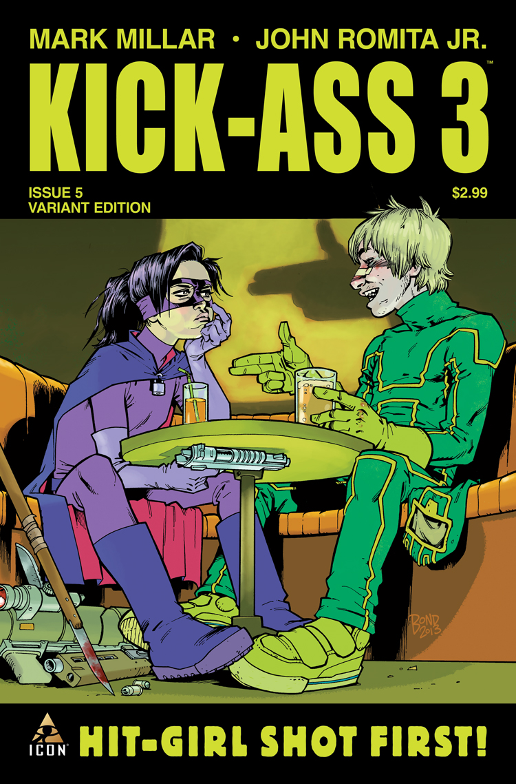 Kick Ass 3 2013 5 Bond Variant Comic Issues Marvel 0835