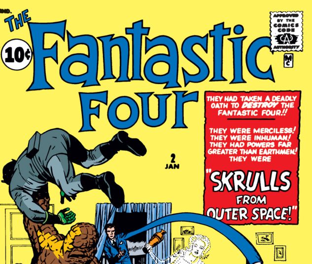 Fantastic Four (1961) #2 Cover