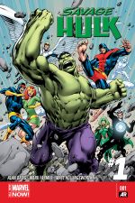 Savage Hulk (2014) #1 cover
