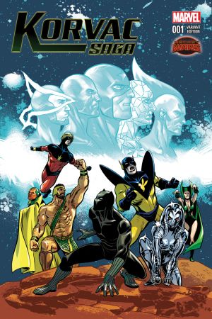 Korvac Saga (2015) #1 (Lieber Variant) Korvac Saga (2015) #1 (Lieber Variant)