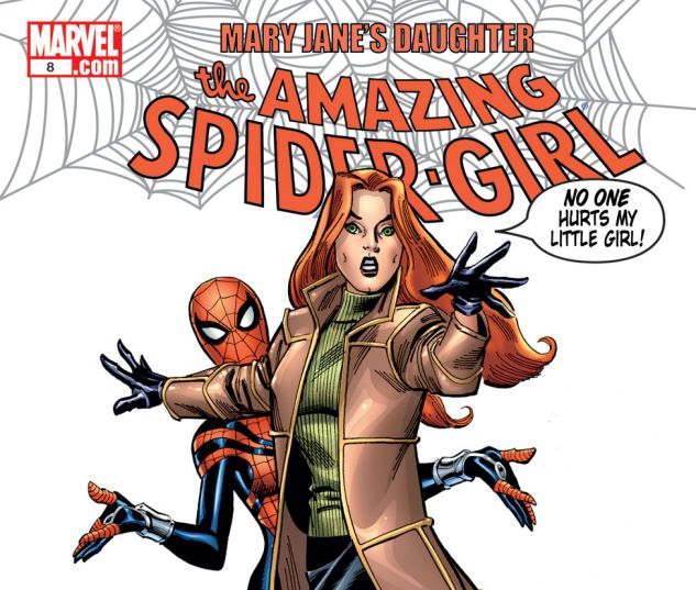 AMAZING SPIDER-GIRL (2006) #8 Cover