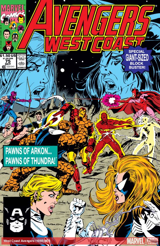 West Coast Avengers (1985) #75