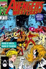 West Coast Avengers (1985) #75 cover
