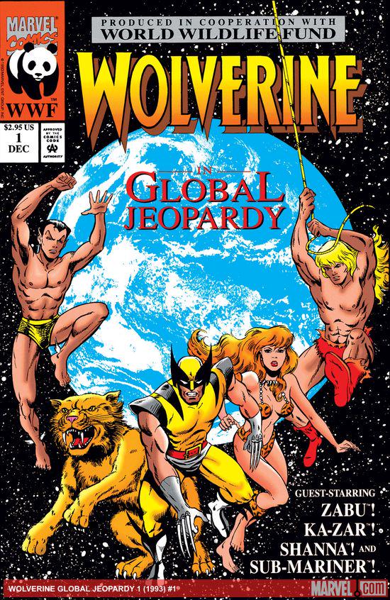 Cover of Wolverine: Global Jeopardy #1
