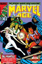 Marvel Age (1983) #25 cover