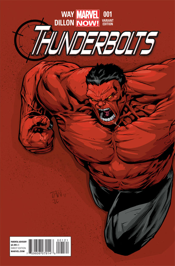 Thunderbolts (2012) #1 (Tan Variant)