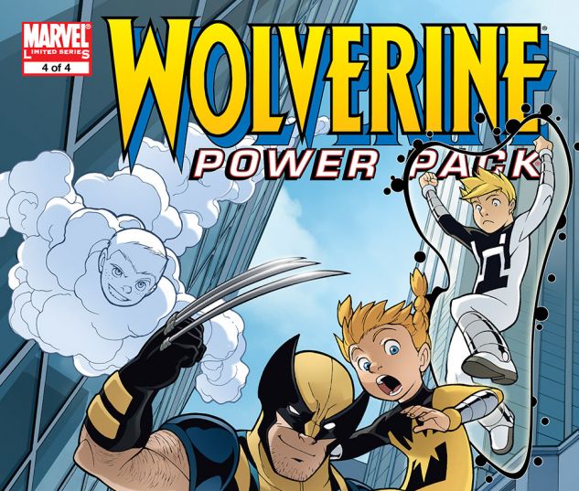 Wolverine and Power Pack (2008) 4 Comic Issues Marvel