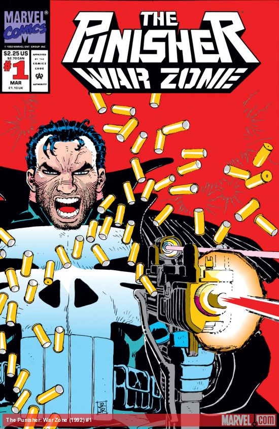 MULTI-LISTING Marvel Comics Punisher War Journal War Zone Armory Copper Age 