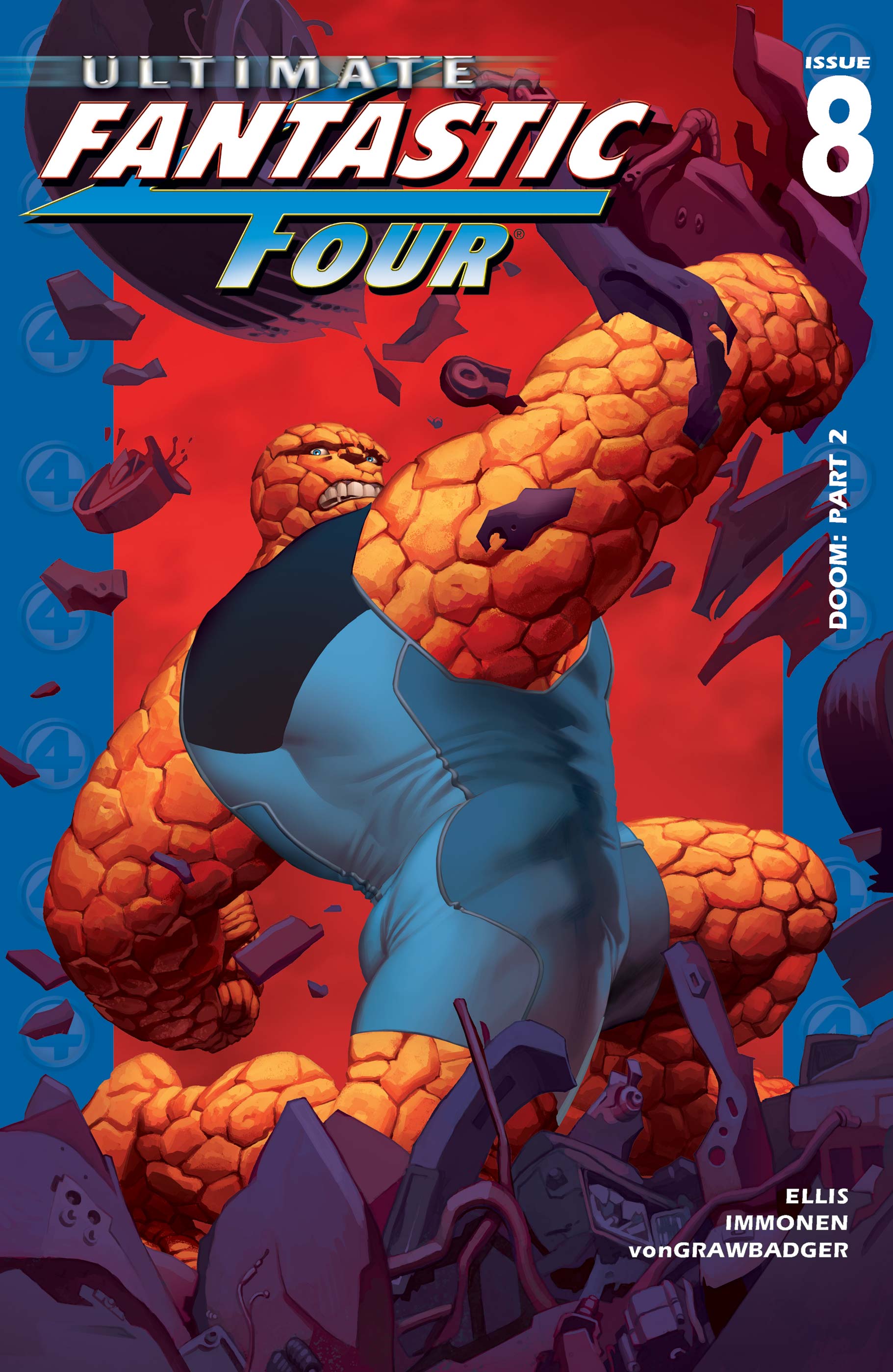 Ultimate Fantastic Four No.7 2004 Warren Ellis /& Stuart Immonen