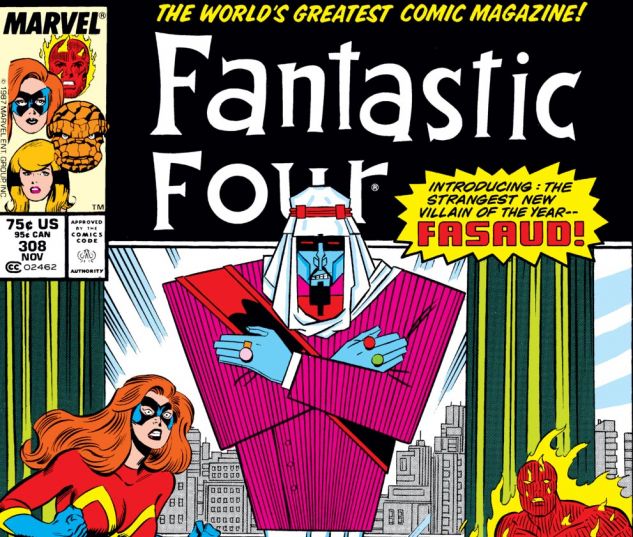 Fantastic Four (1961) #308 Cover