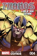 Thanos: A God Up There Listening Infinite Comic (2014) #4 cover