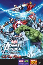Marvel Universe Avengers Assemble: Civil War (2016) #4 cover