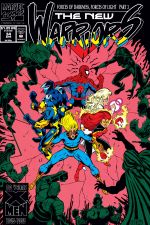New Warriors (1990) #34 cover