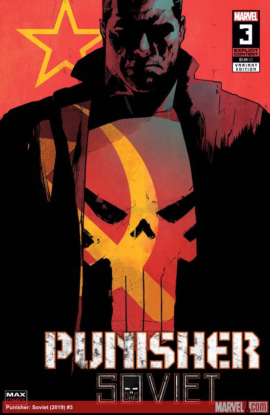 Punisher: Soviet (2019) #3 (Variant) comic book cover