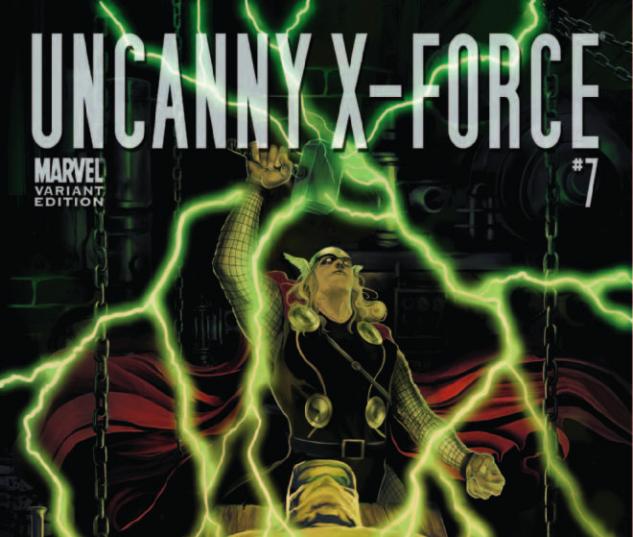 Uncanny X-Force (2010) #7, THOR HOLLYWOOD VARIANT