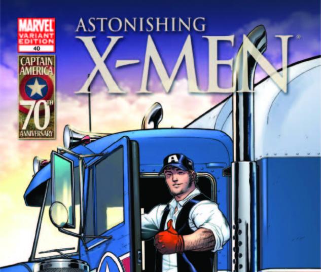 Astonishing X-Men (2011) #40, I Am Captain America Variant