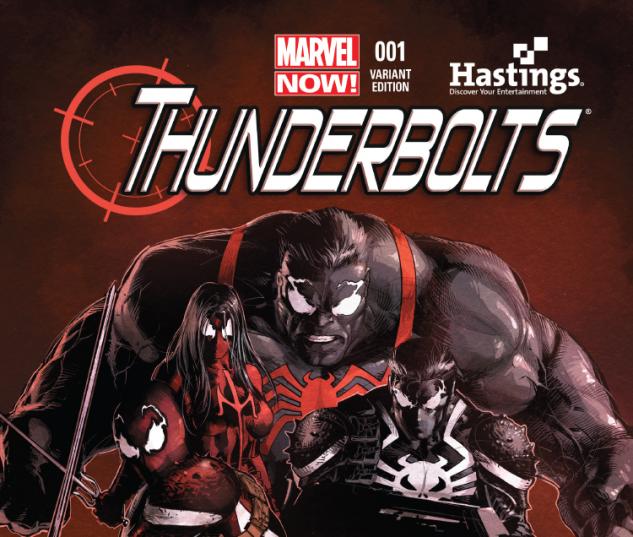 cover from Thunderbolts (2012) #1 (HASTINGS VARIANT)