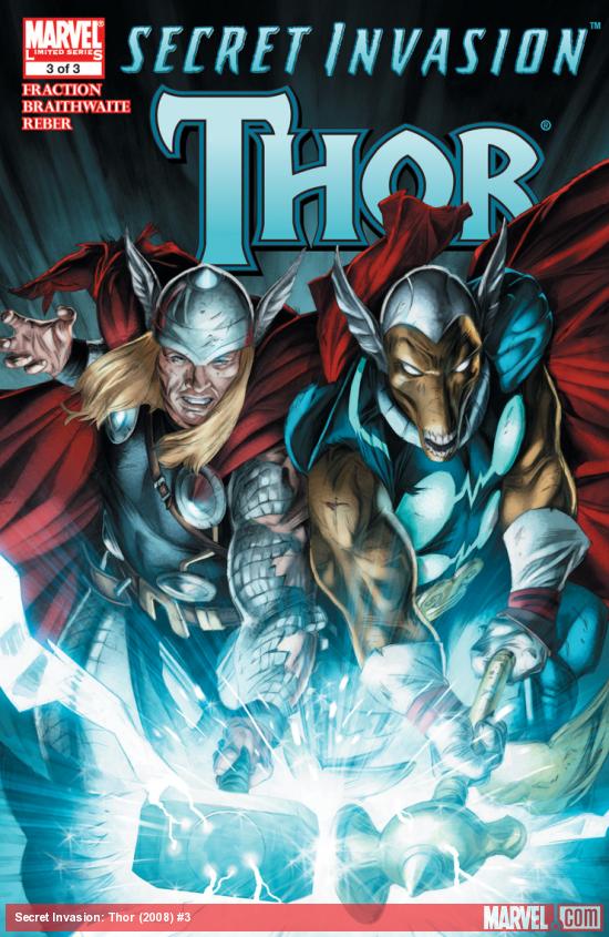 Secret Invasion: Thor (2008) #3
