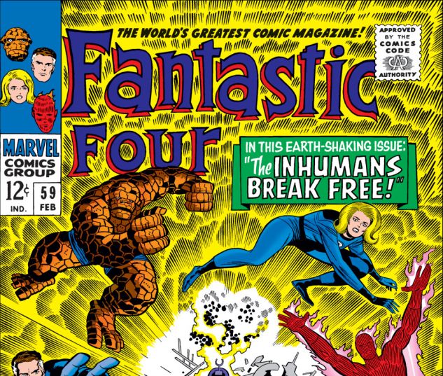 Fantastic Four (1961) #59 Cover