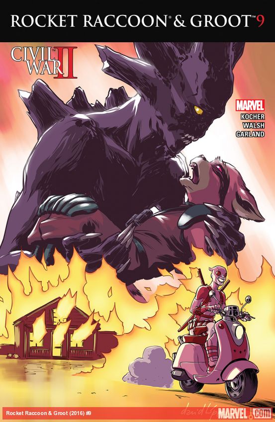 Rocket Raccoon & Groot (2016) #9