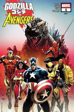 GODZILLA VS. AVENGERS (2025) #1 cover