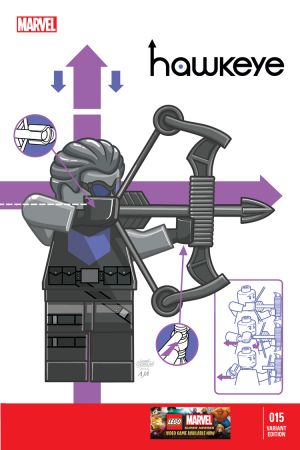 Hawkeye (2012) #15 (Castellani Lego Variant) Hawkeye (2012) #15 (Castellani Lego Variant)