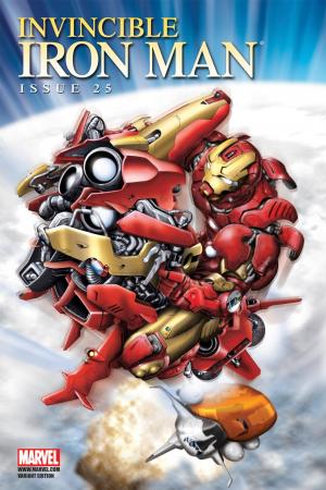 Invincible Iron Man #25  (IRON MAN BY DESIGN VARIANT)