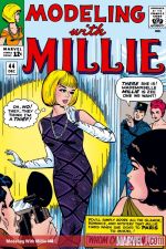 Modeling with Millie (1963) #44 cover