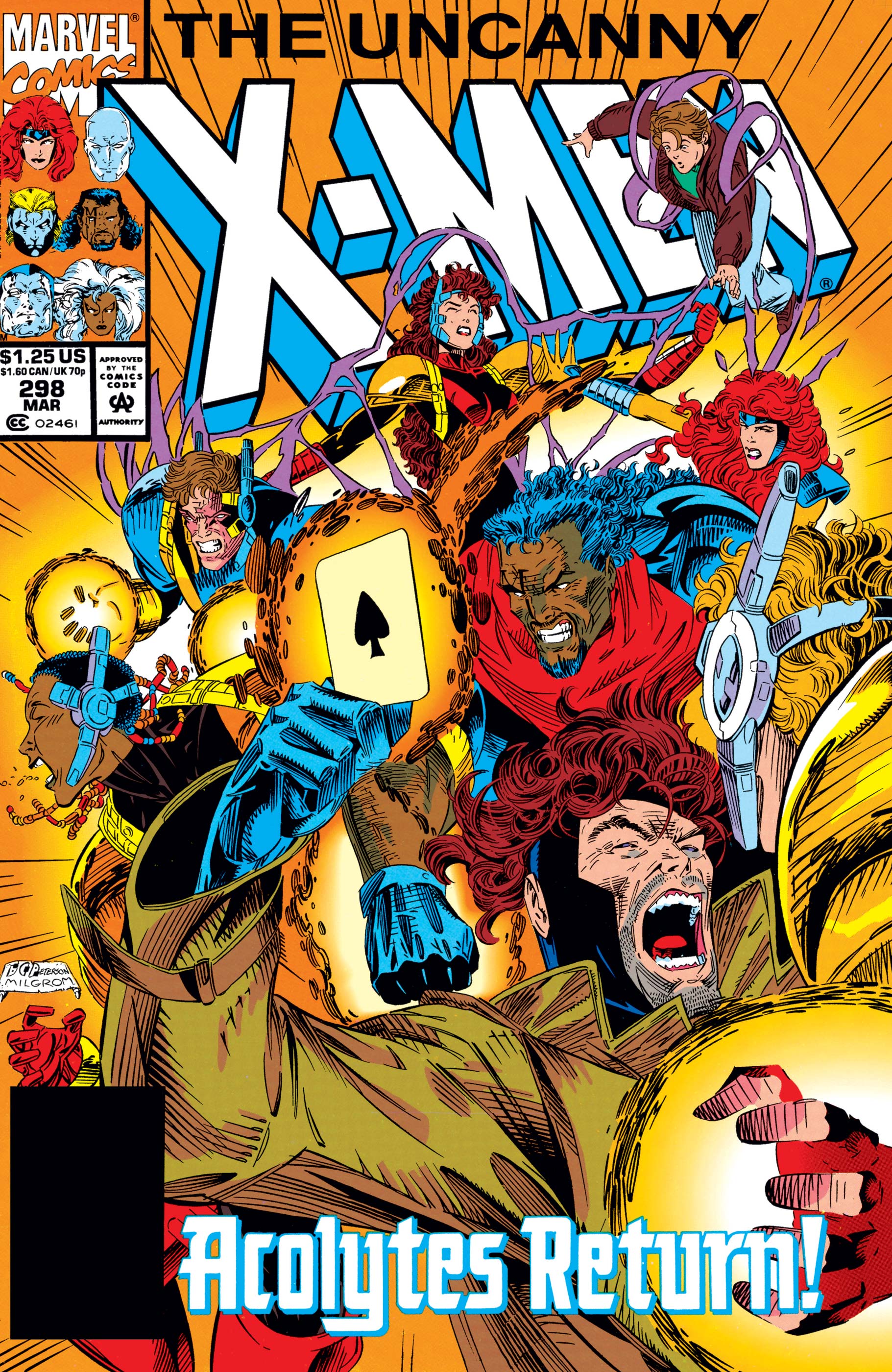 Uncanny X Men 298 300 1993 Berkeley Place