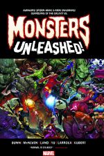 MONSTERS UNLEASHED: MONSTER-SIZE (Hardcover) cover