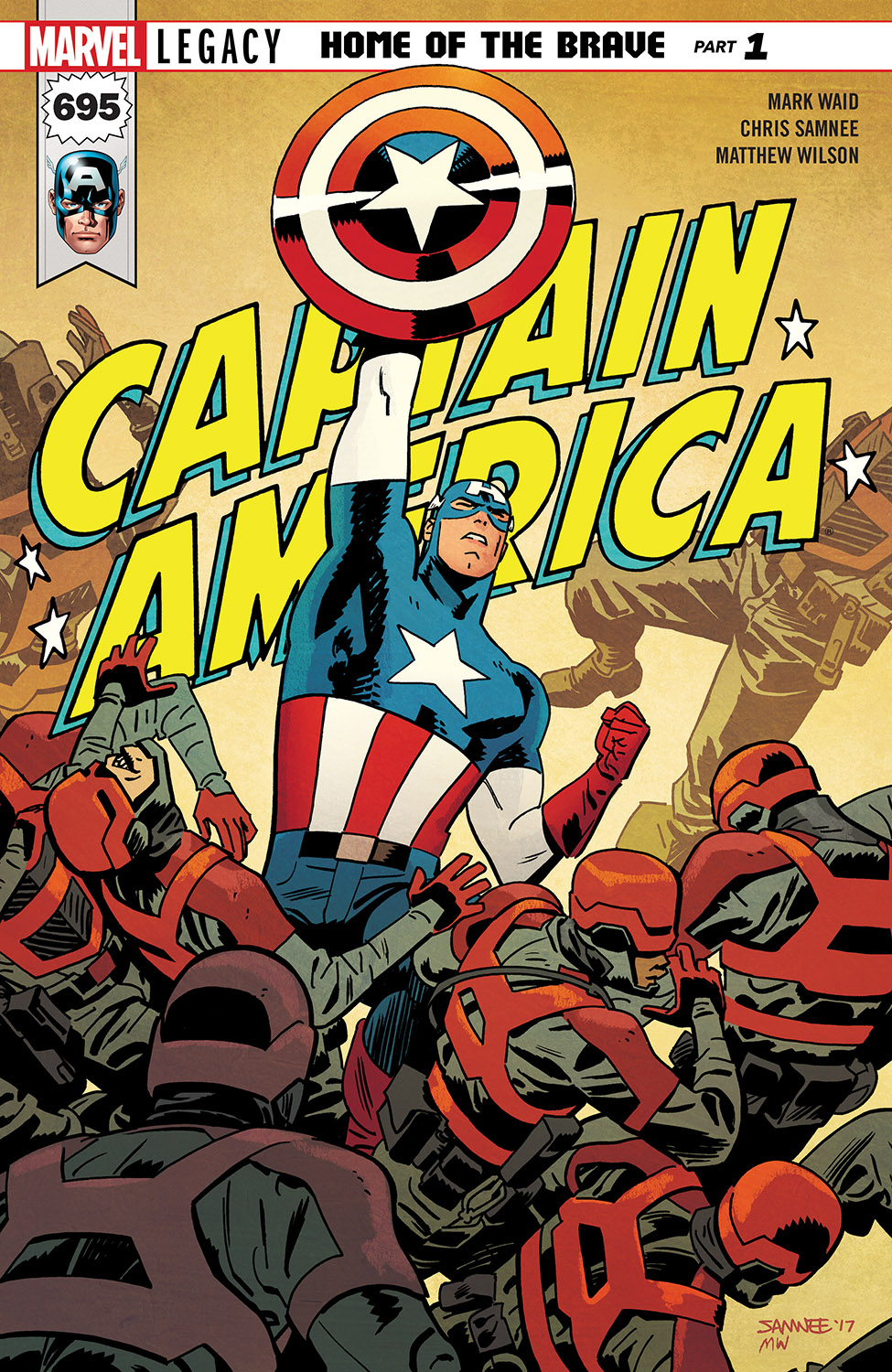 Captain America (2017) #695