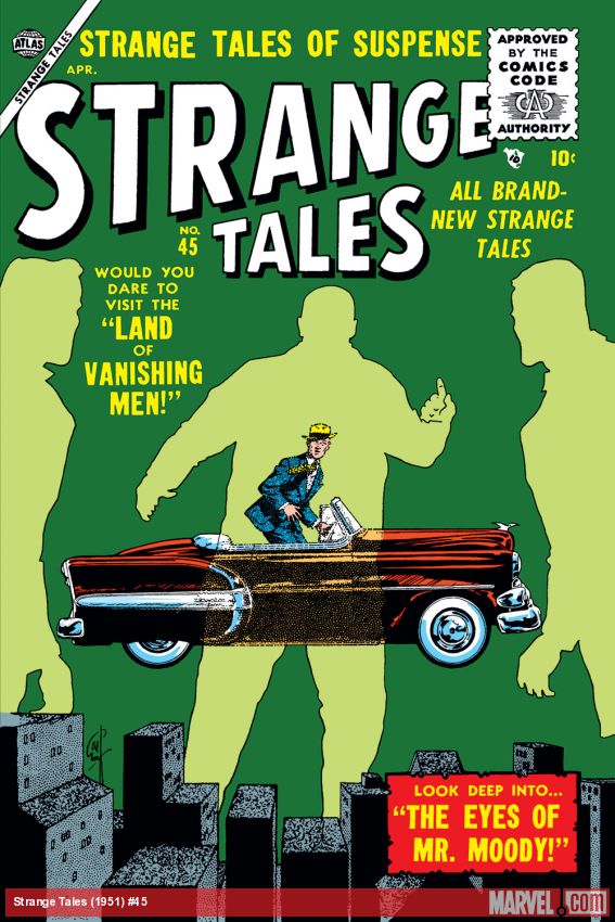 Strange Tales (1951) #45 comic book cover