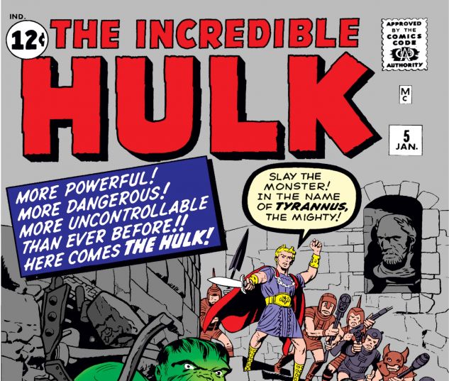 INCREDIBLE HULK (1962) #5